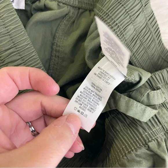 Aerie American Eagle Green High Waisted Go-For-It Baggy Cargo Pants Size XS NWT - Picture 7 of 9